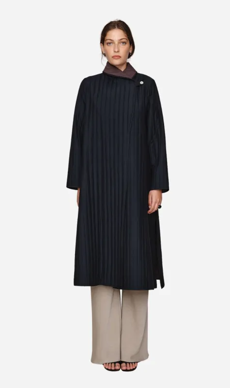 Marle | Eli Coat - Black / Tapenade made by Marle