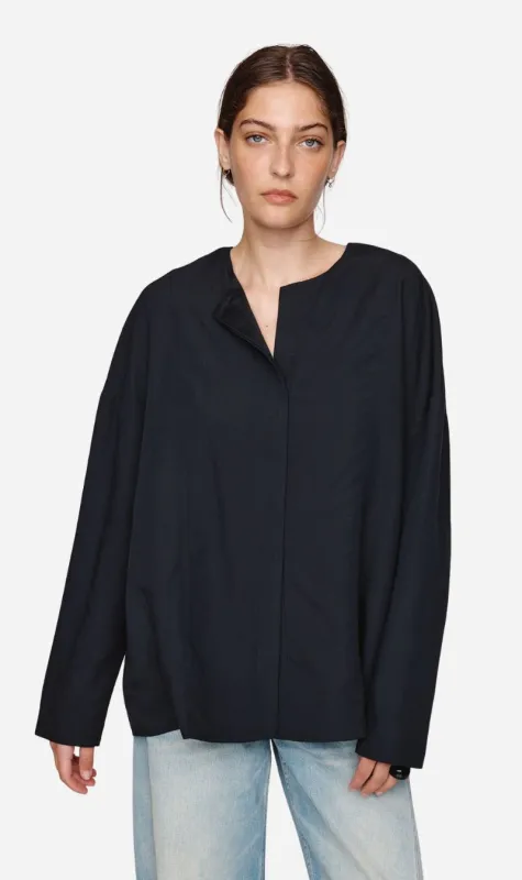 Marle | Irving Top - Black sold by Sisters & Co