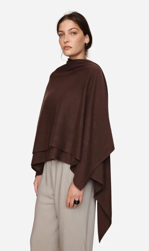 Marle | Matilda Poncho - Carob made by Marle