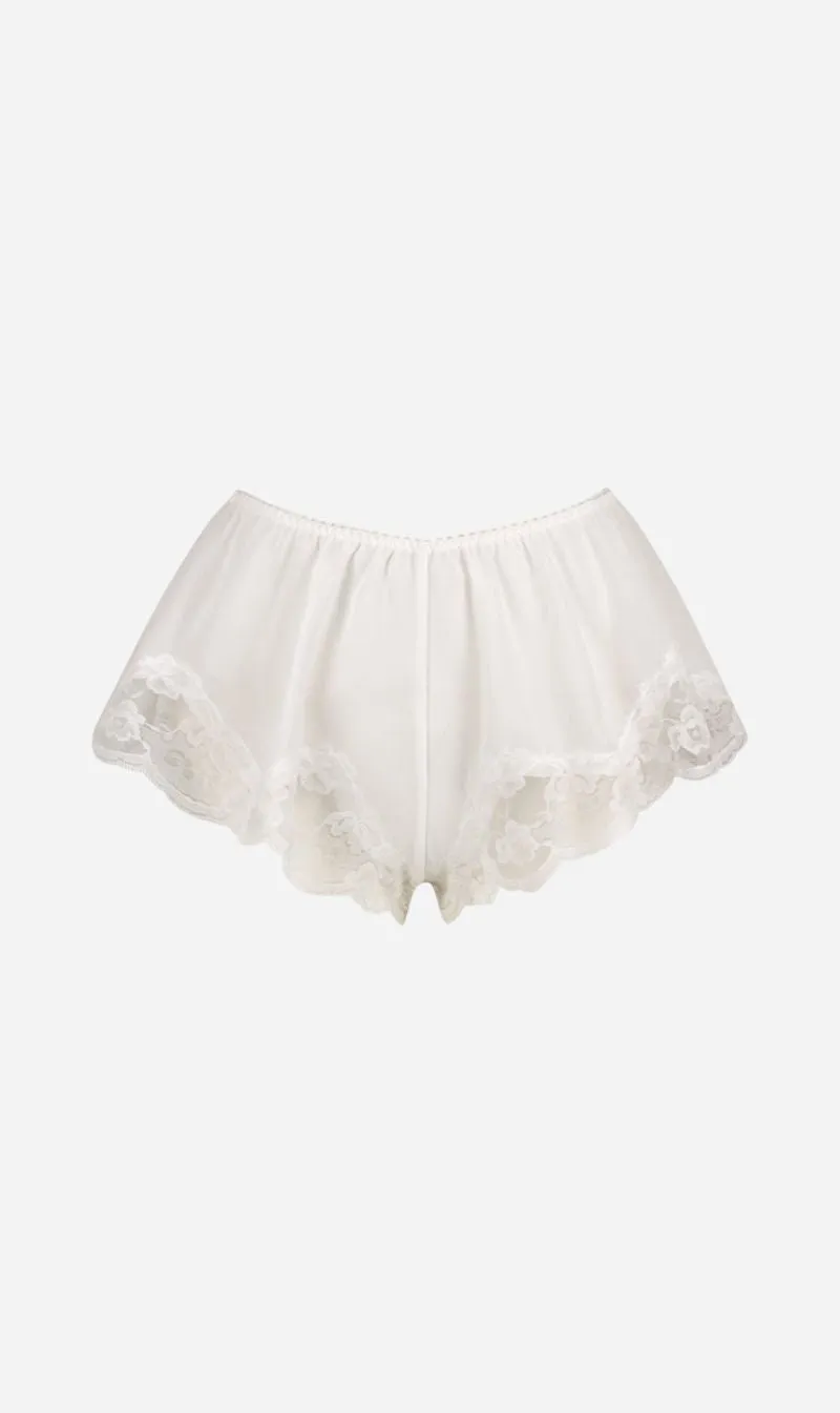 Kat the Label | Hayden Short - Ivory sold by Sisters & Co