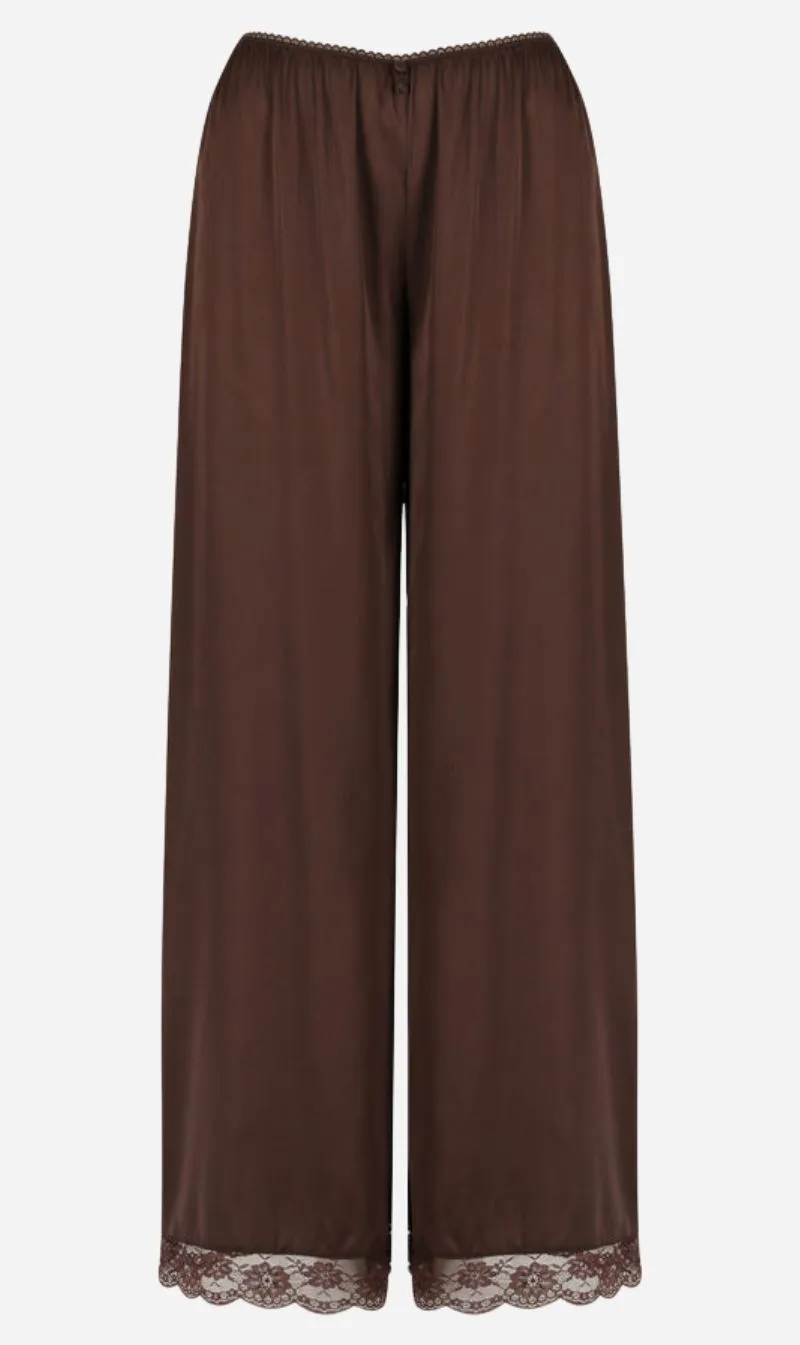 Kat the Label | Cindy Pant - Espresso sold by Sisters & Co
