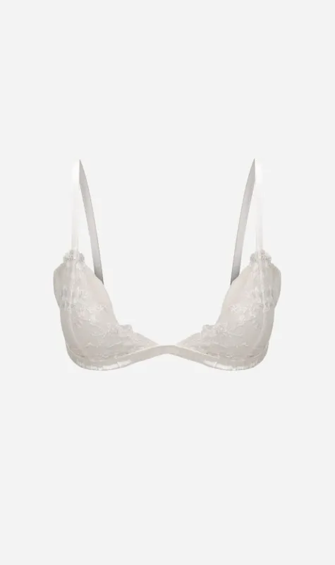 Kat The Label | Sofia Bralette - White made by Kat The Label