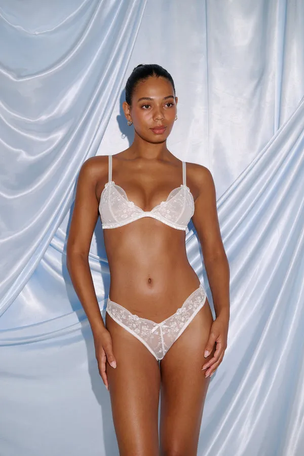Kat The Label | Sofia Bralette - White sold by Sisters & Co product image thumbnail 5