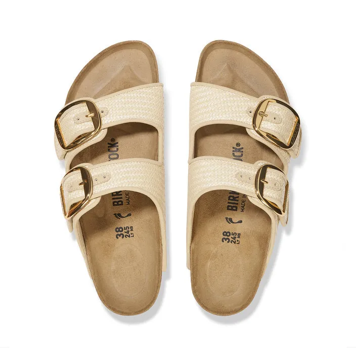 Birkenstock | Arizona Big Buckle Raffia Regular - Natural sold by Sisters & Co product image thumbnail 4
