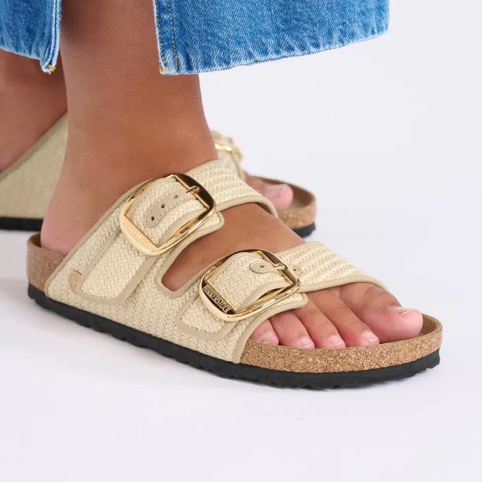 Birkenstock | Arizona Big Buckle Raffia Regular - Natural sold by Sisters & Co product image thumbnail 5