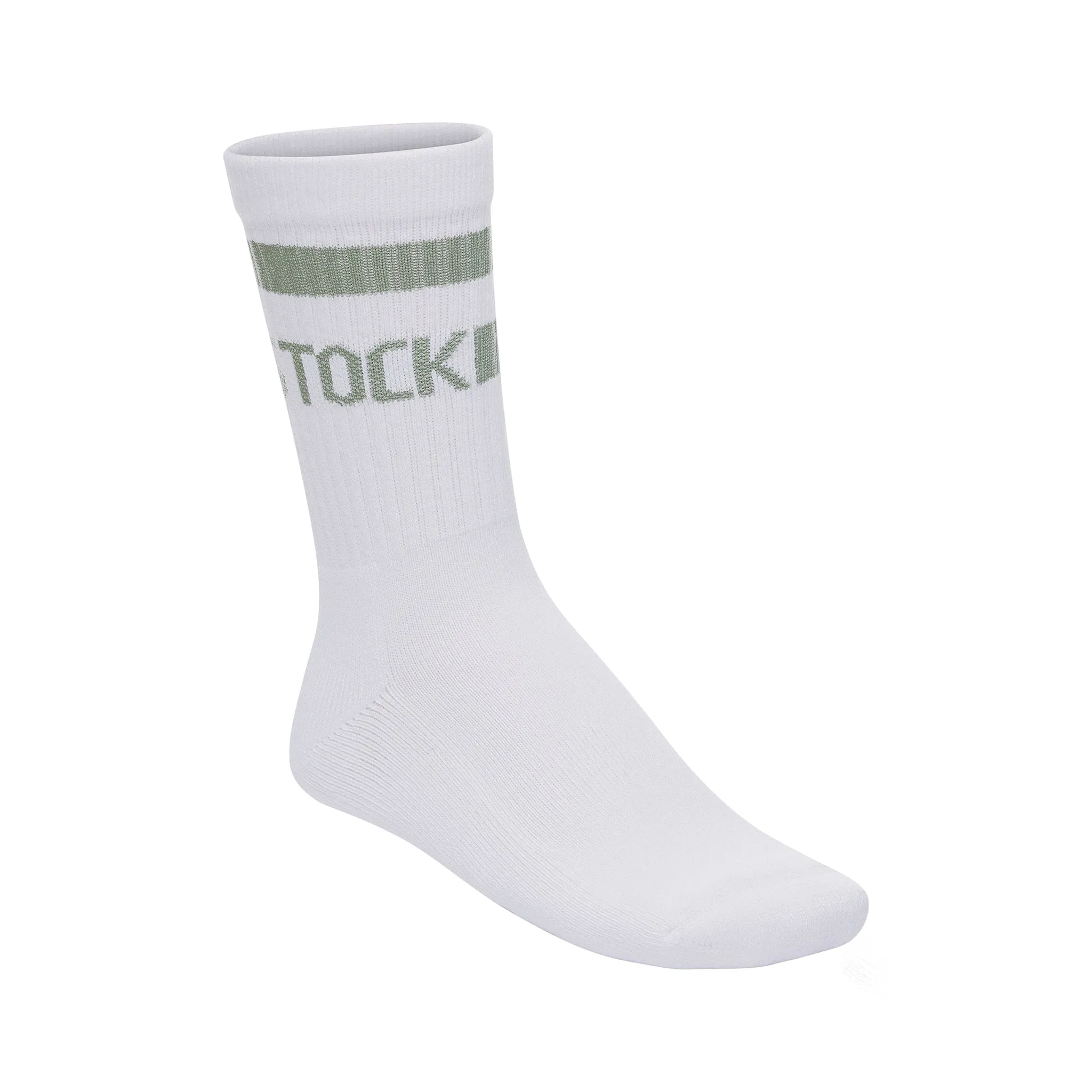 Birkenstock | Cotton Crew Stripe - White sold by Sisters & Co product image thumbnail 3
