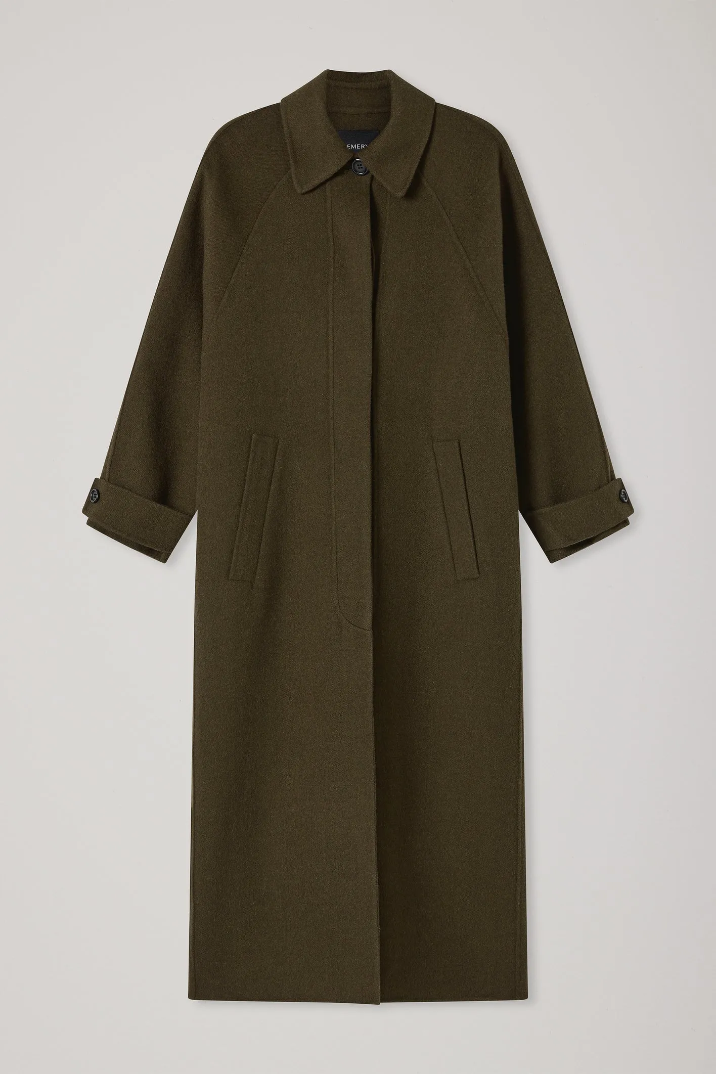 A.Emery | Daniels Coat - Deep Olive sold by Sisters & Co product image thumbnail 4