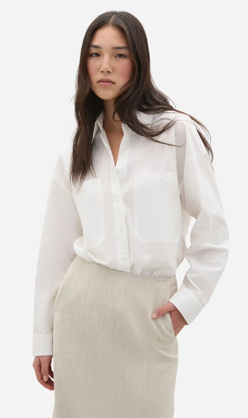 A.Emery | Seth Shirt - Parchment sold by Sisters & Co