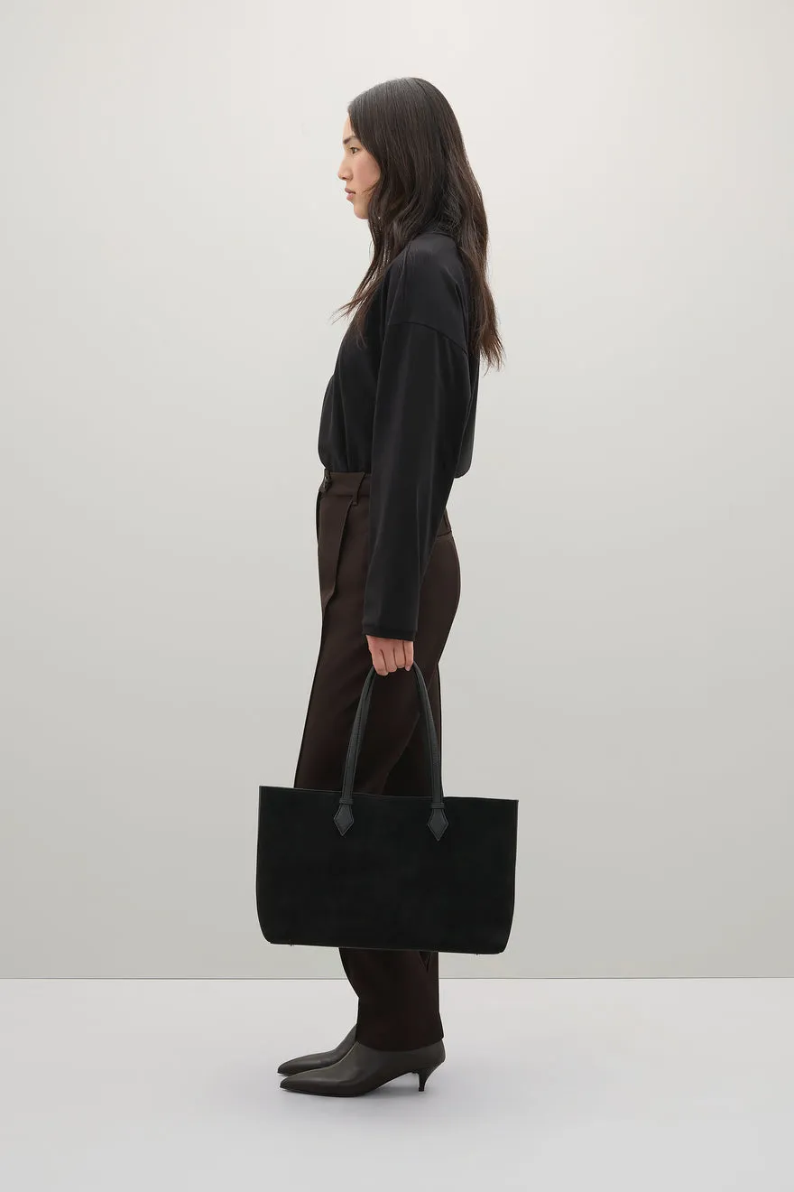 A.Emery | Ellis Bag - Black Suede sold by Sisters & Co product image thumbnail 2