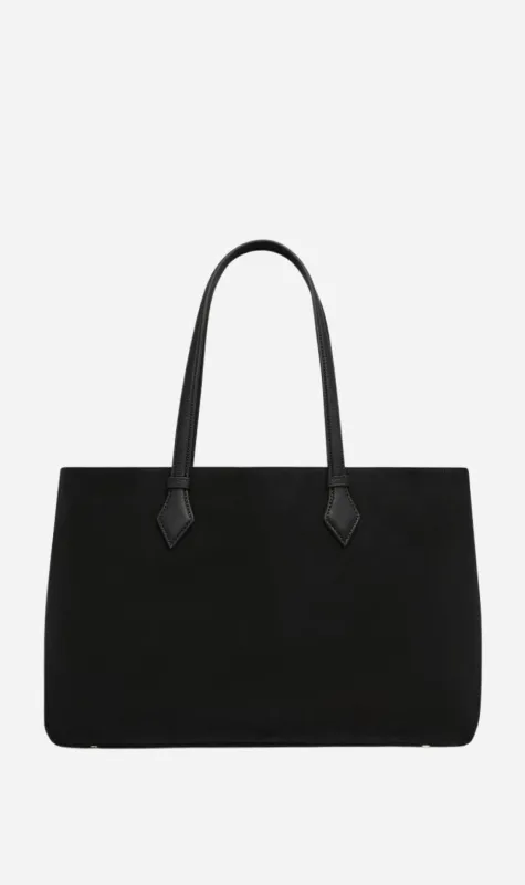 A.Emery | Ellis Bag - Black Suede made by A.EMERY