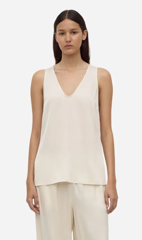 Assembly Label | Amaris Silk Tank - Cream made by Assembly Label