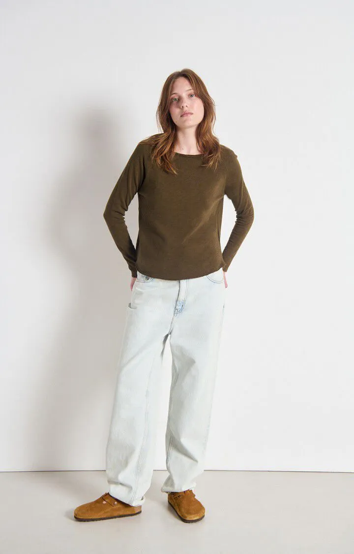 American Vintage | Sonoma Long Sleeve T.Shirt - Vintage Wood sold by Sisters & Co product image thumbnail 2