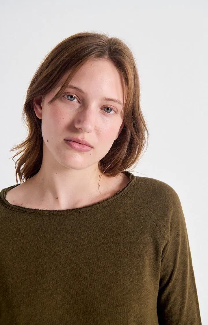 American Vintage | Sonoma Long Sleeve T.Shirt - Vintage Wood sold by Sisters & Co product image thumbnail 4