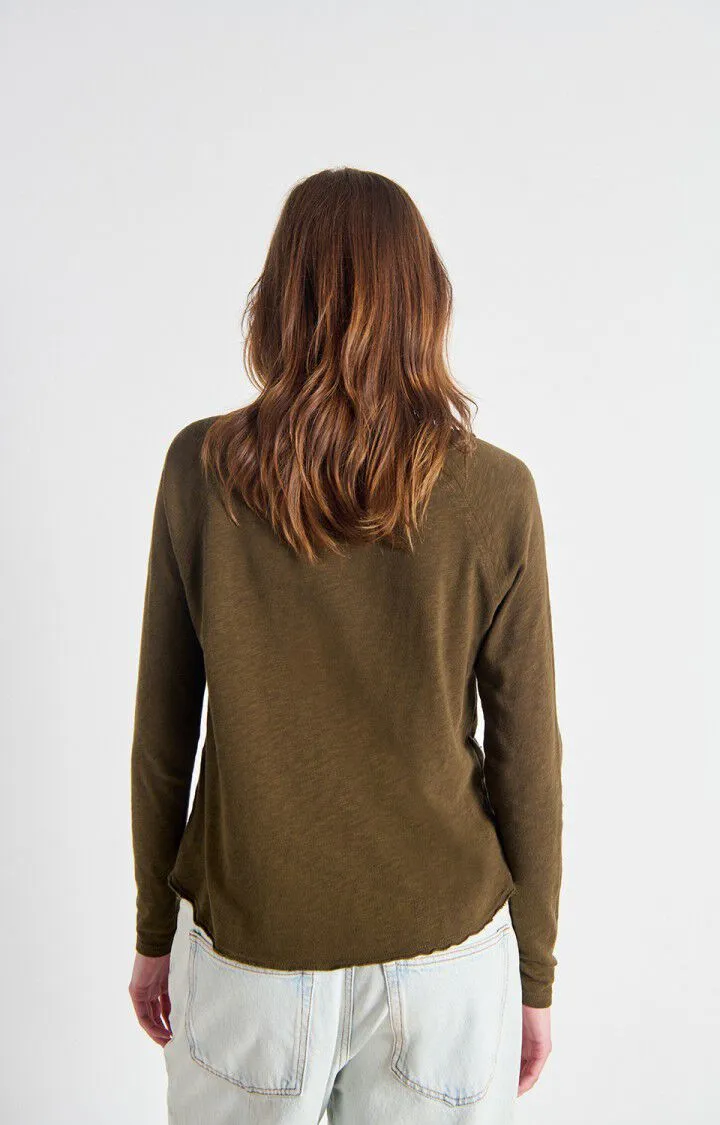 American Vintage | Sonoma Long Sleeve T.Shirt - Vintage Wood sold by Sisters & Co product image thumbnail 5