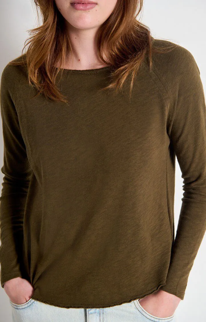 American Vintage | Sonoma Long Sleeve T.Shirt - Vintage Wood sold by Sisters & Co product image thumbnail 3