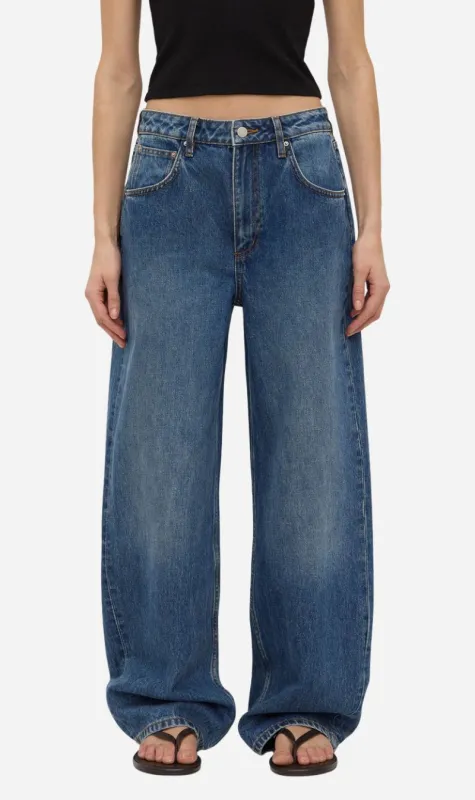 Assembly Label | Low Curve Mid Rise Jean - Mid Blue made by Assembly Label