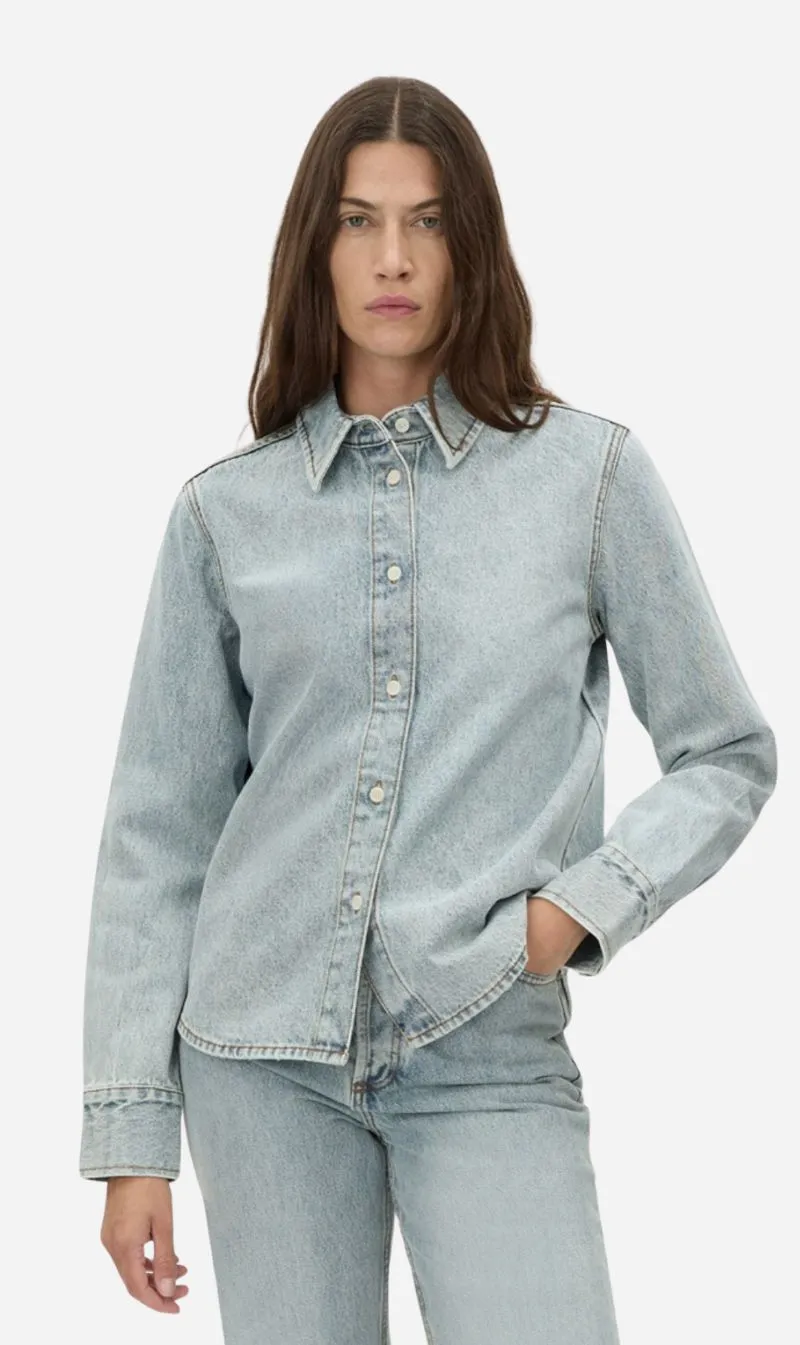Camilla and Marc | Faye Denim Shirt - Classic Vintage Blue sold by Sisters & Co