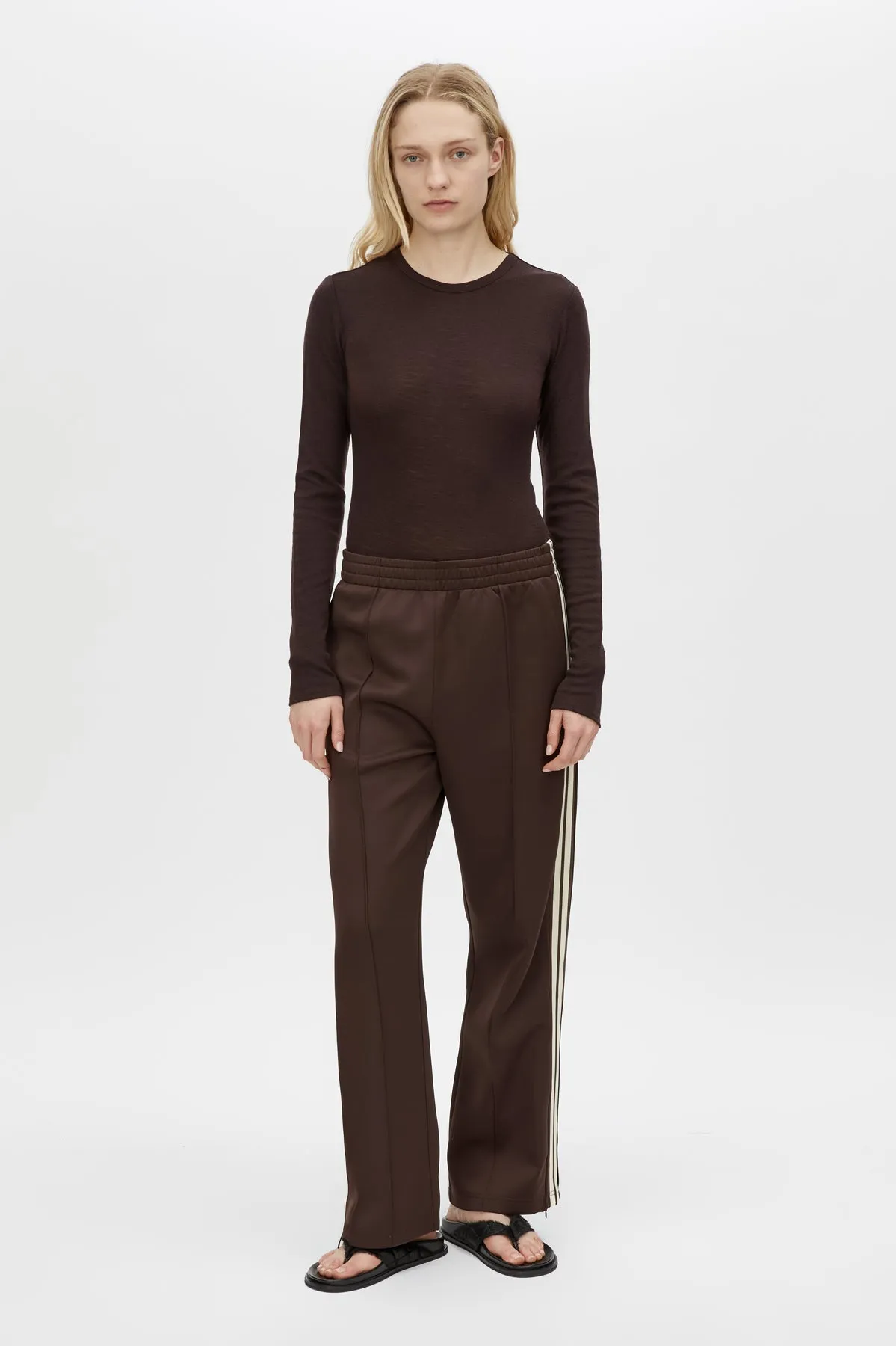 Camilla and Marc | Locus Scuba Pant - Espresso sold by Sisters & Co product image thumbnail 3