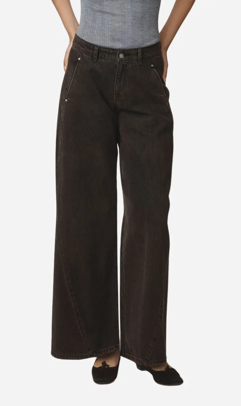 Marle | Panel Jean - Tobacco sold by Sisters & Co