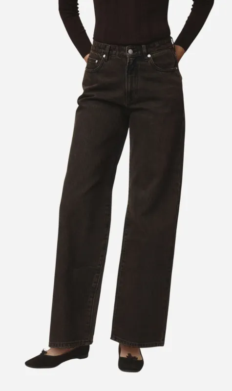 Marle | Wide Leg Jean - Tobacco made by Marle