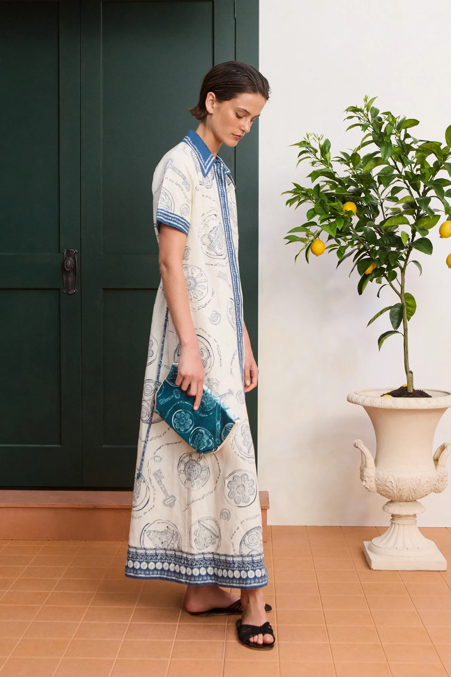 Alemais | Lucky Shirt Dress sold by Sisters & Co product image thumbnail 3