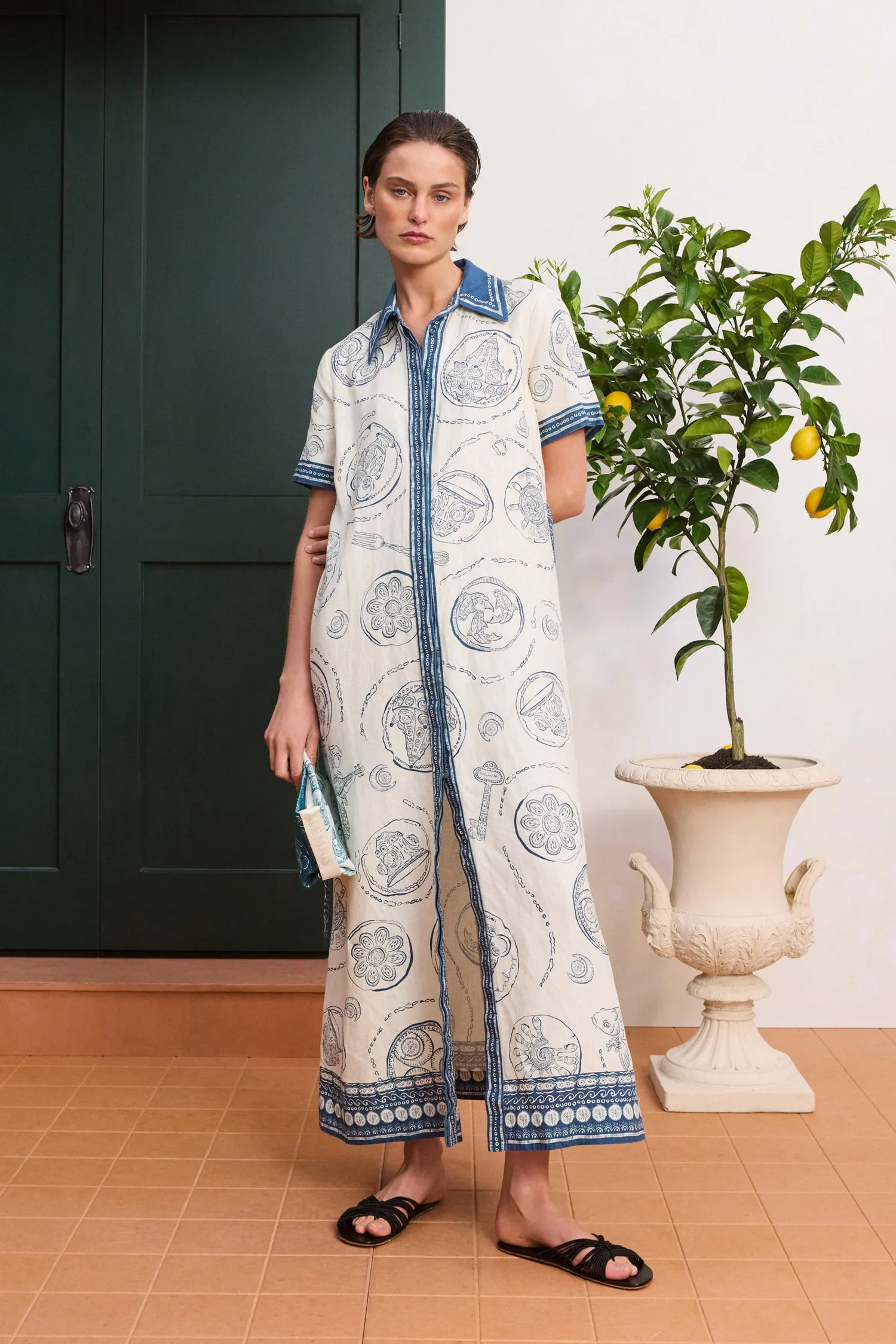 Alemais | Lucky Shirt Dress sold by Sisters & Co product image thumbnail 2