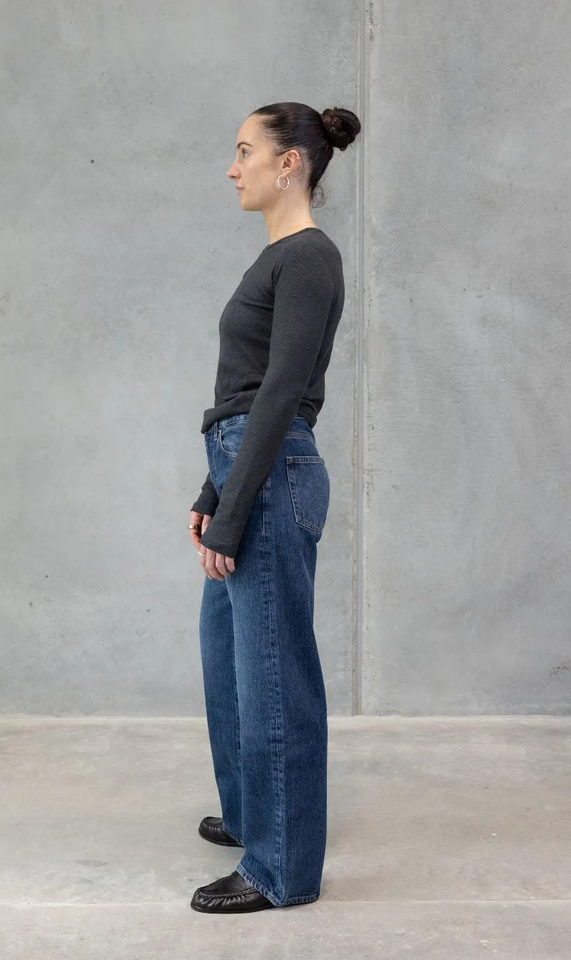 Camilla and Marc | Amara Long Sleeve Top - Charcoal sold by Sisters & Co product image thumbnail 2