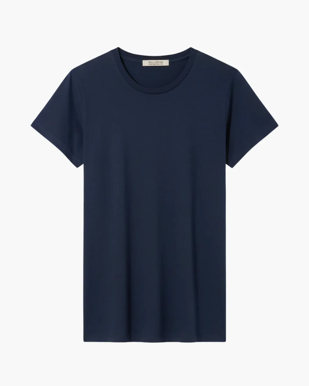 Nili Lotan | Lana Crewneck Tee - Collegiate Navy sold by Sisters & Co product image thumbnail 2