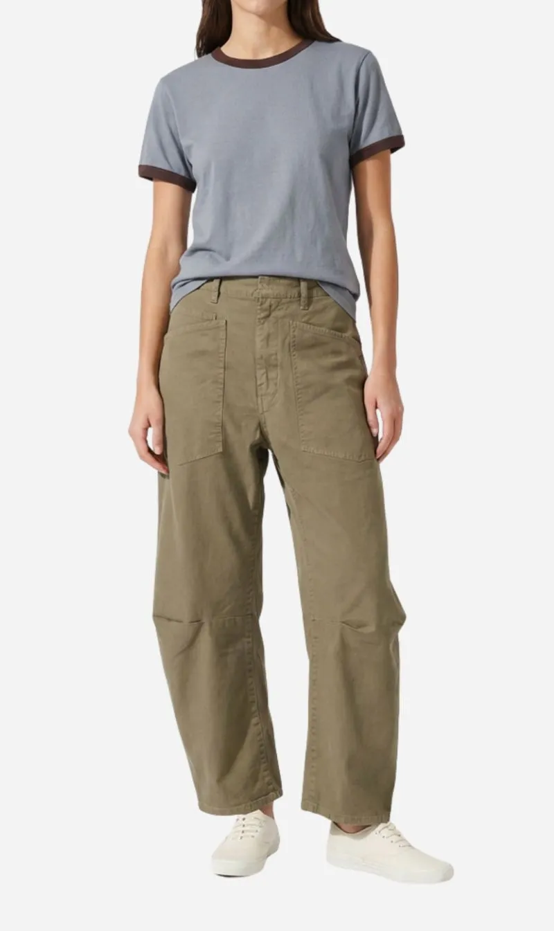 Nili Lotan | Shon Pant - Vintage Washed Thyme sold by Sisters & Co