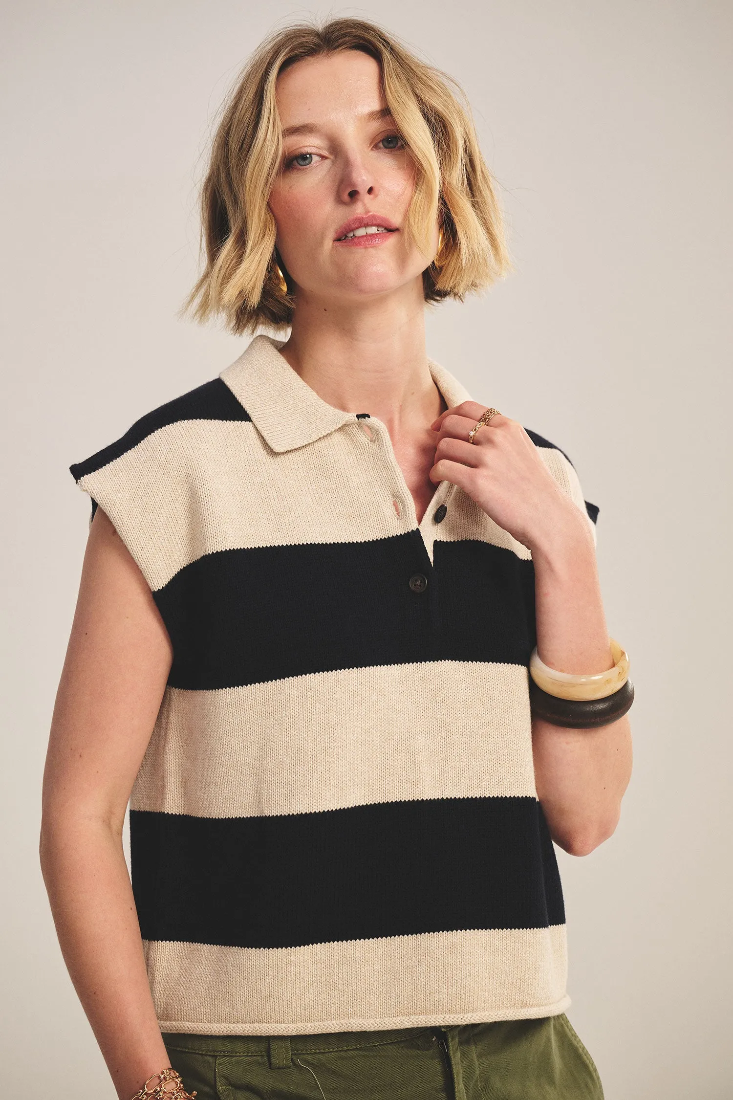Velvet | Zoella 07 - Navy/Oat sold by Sisters & Co product image thumbnail 4