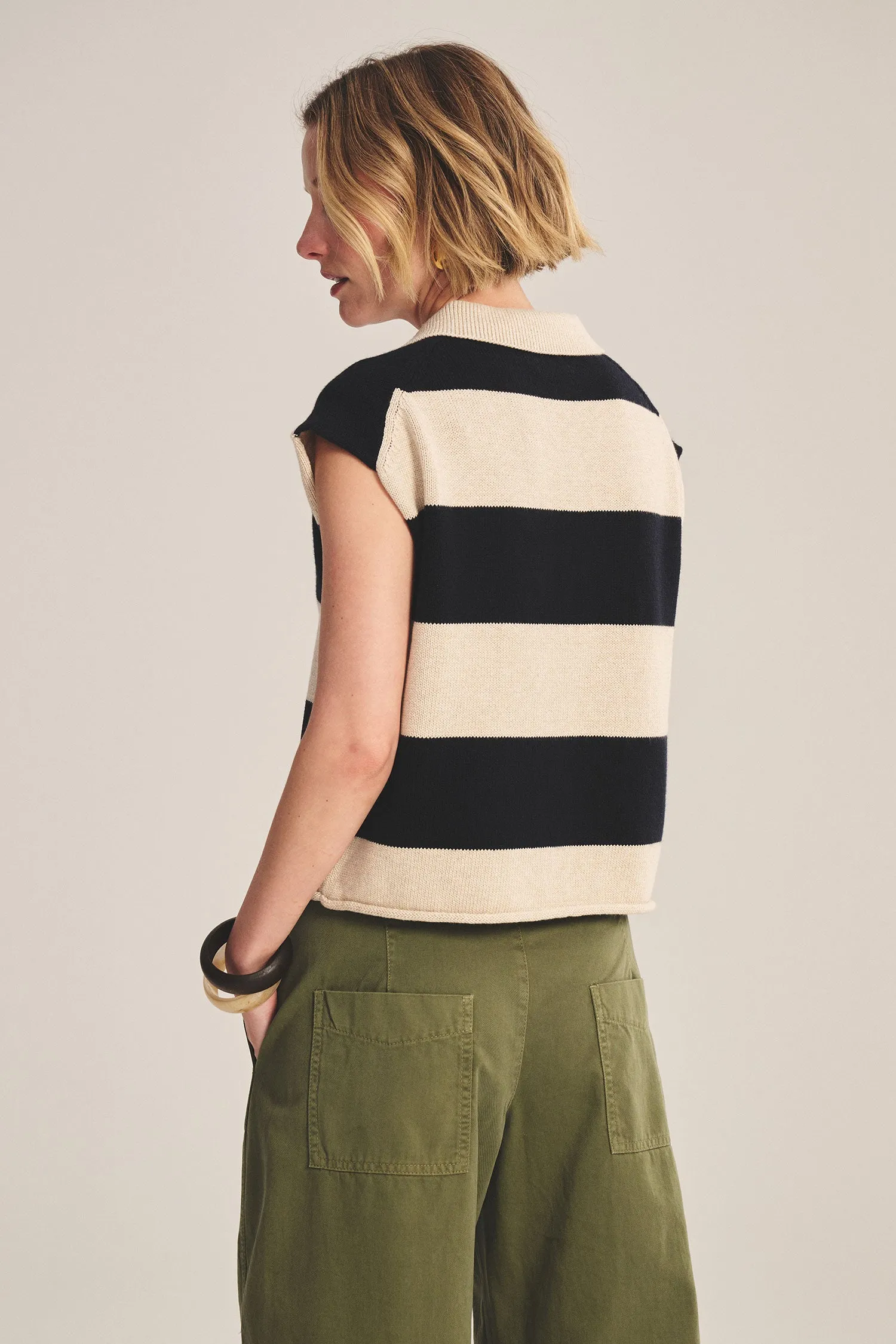 Velvet | Zoella 07 - Navy/Oat sold by Sisters & Co product image thumbnail 5