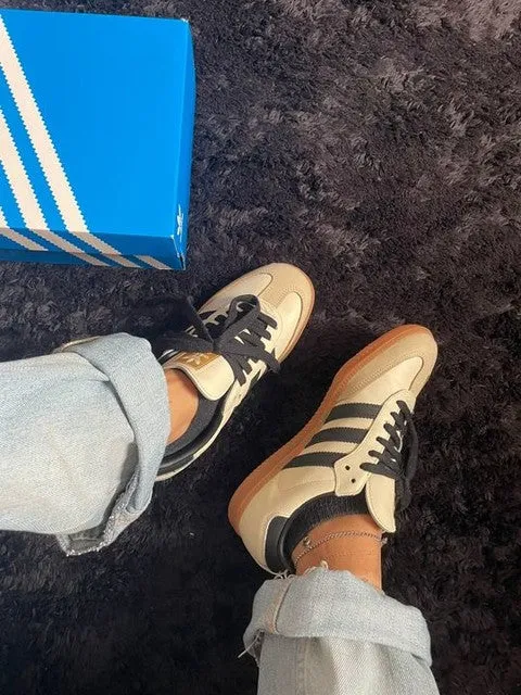 Adidas | Samba - Cream White/Core Black/Sand Strata sold by Sisters & Co product image thumbnail 2