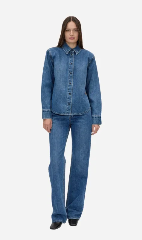 Camilla & Marc | Caden Denim Shirt - Dark Classic Blue made by camilla & marc