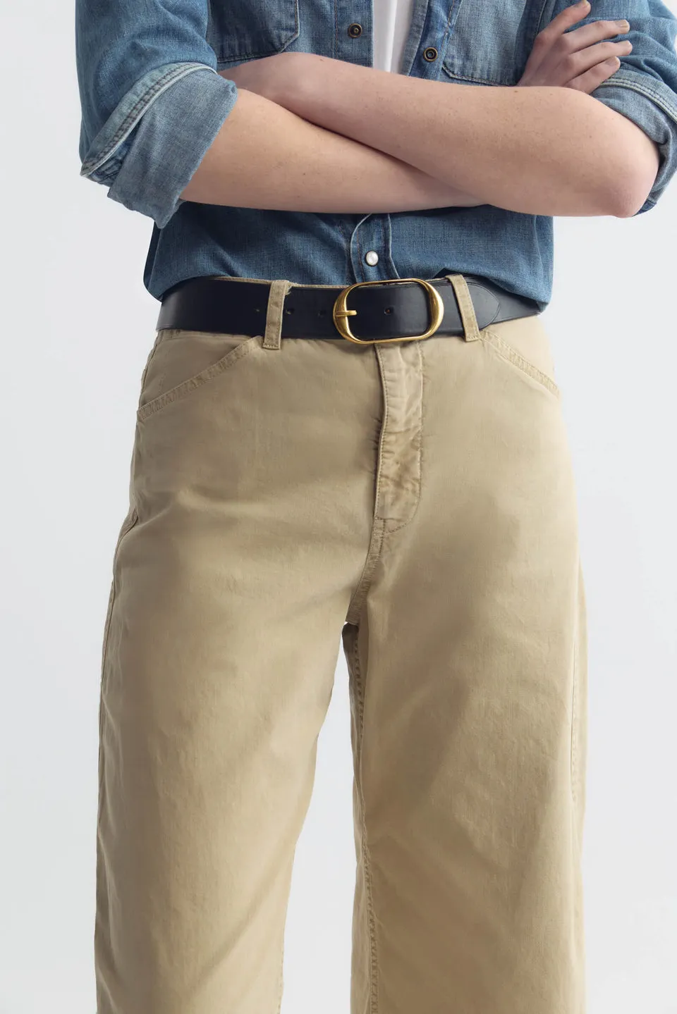 Nili Lotan | Tribeca Pant - Vintage Washed Solstice sold by Sisters & Co product image thumbnail 4