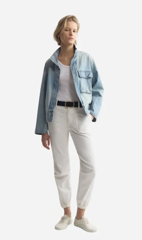 Nili Lotan | Utility Pant - White made by Nili Lotan