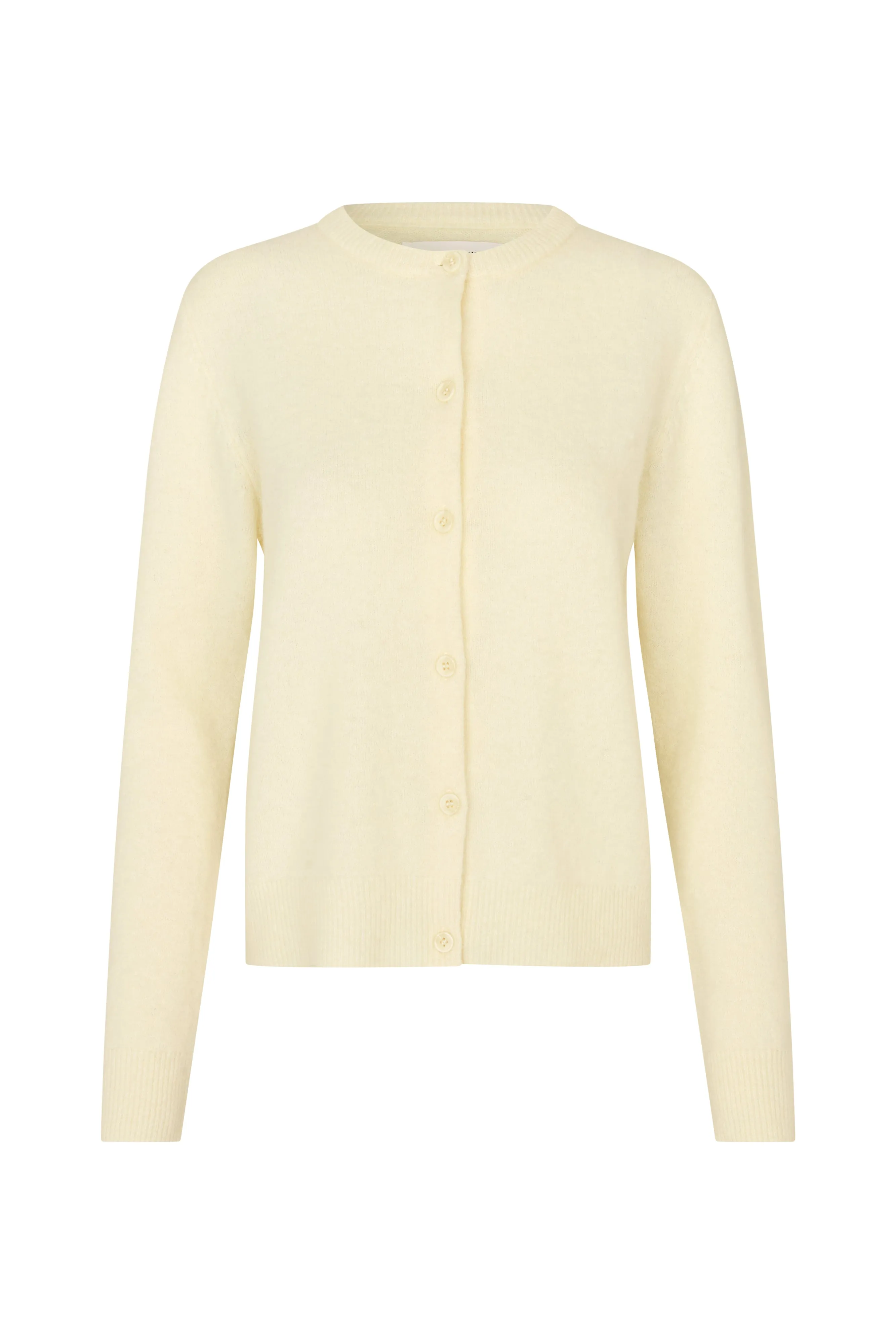 Samsoe Samsoe | Nor Short Cardigan - Ethereal Green sold by Sisters & Co product image thumbnail 3
