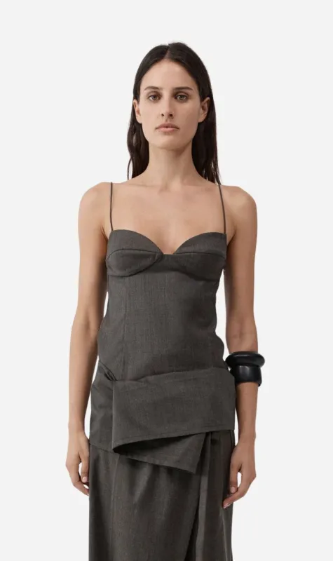 St Agni | Wool Cami - Mulch made by St. Agni