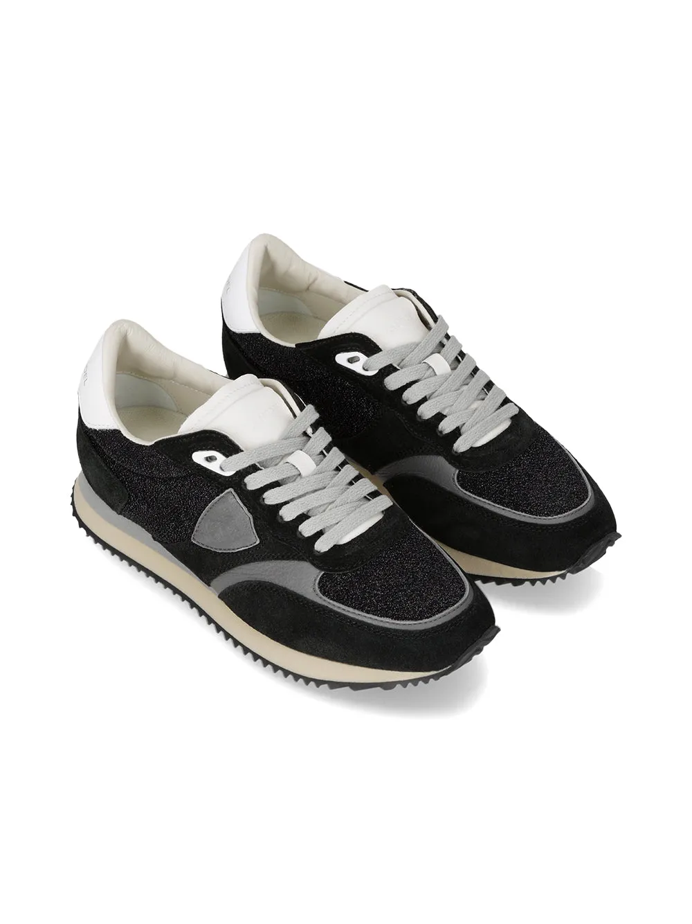 Philippe Model | Blville Low - Glitter Resau Noir sold by Sisters & Co product image thumbnail 2