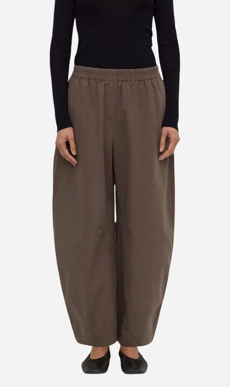 Assembly Label | Lola Barrel Pant - Bark sold by Sisters & Co