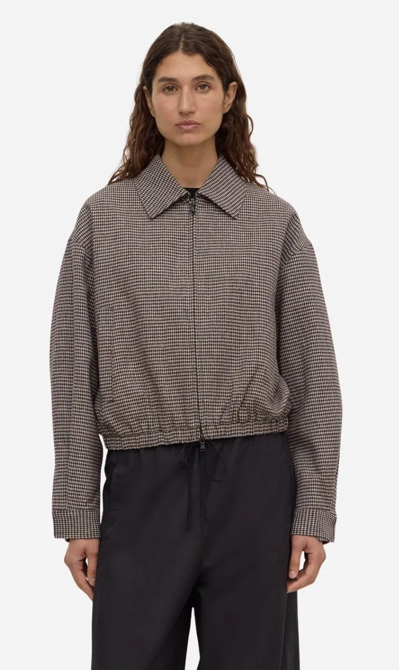 Assembly Label | Solana Wool Jacket - Brown Black Check sold by Sisters & Co