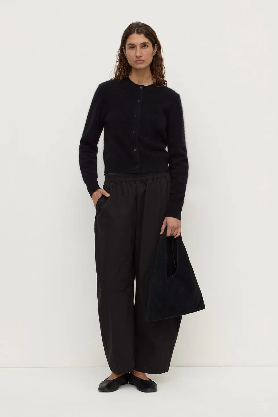 Assembly Label | Carina Merino Wool Long Sleeve Cardigan - Black sold by Sisters & Co product image thumbnail 2