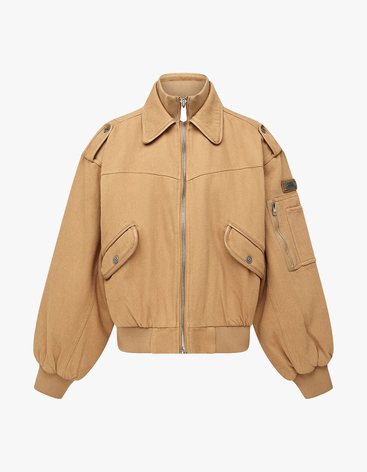 Ksubi | Odyssey Bomber Jacket - Tan sold by Sisters & Co product image thumbnail 4