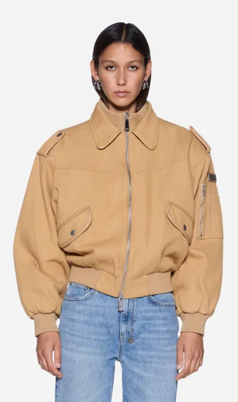 Ksubi | Odyssey Bomber Jacket - Tan made by Ksubi