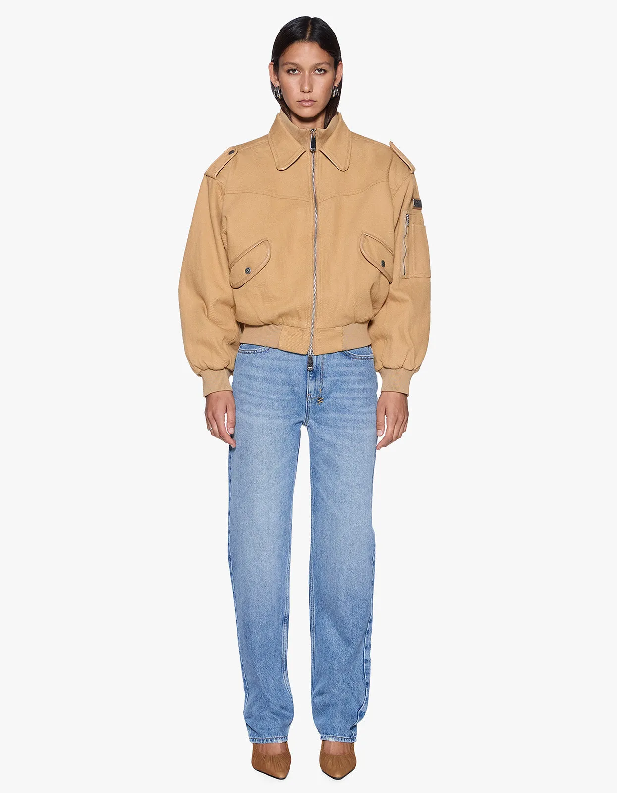 Ksubi | Odyssey Bomber Jacket - Tan sold by Sisters & Co product image thumbnail 2
