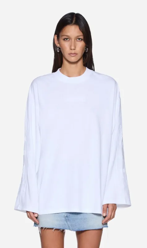 Ksubi | Sott Altar Boyfriend Ls Tee - White made by Ksubi