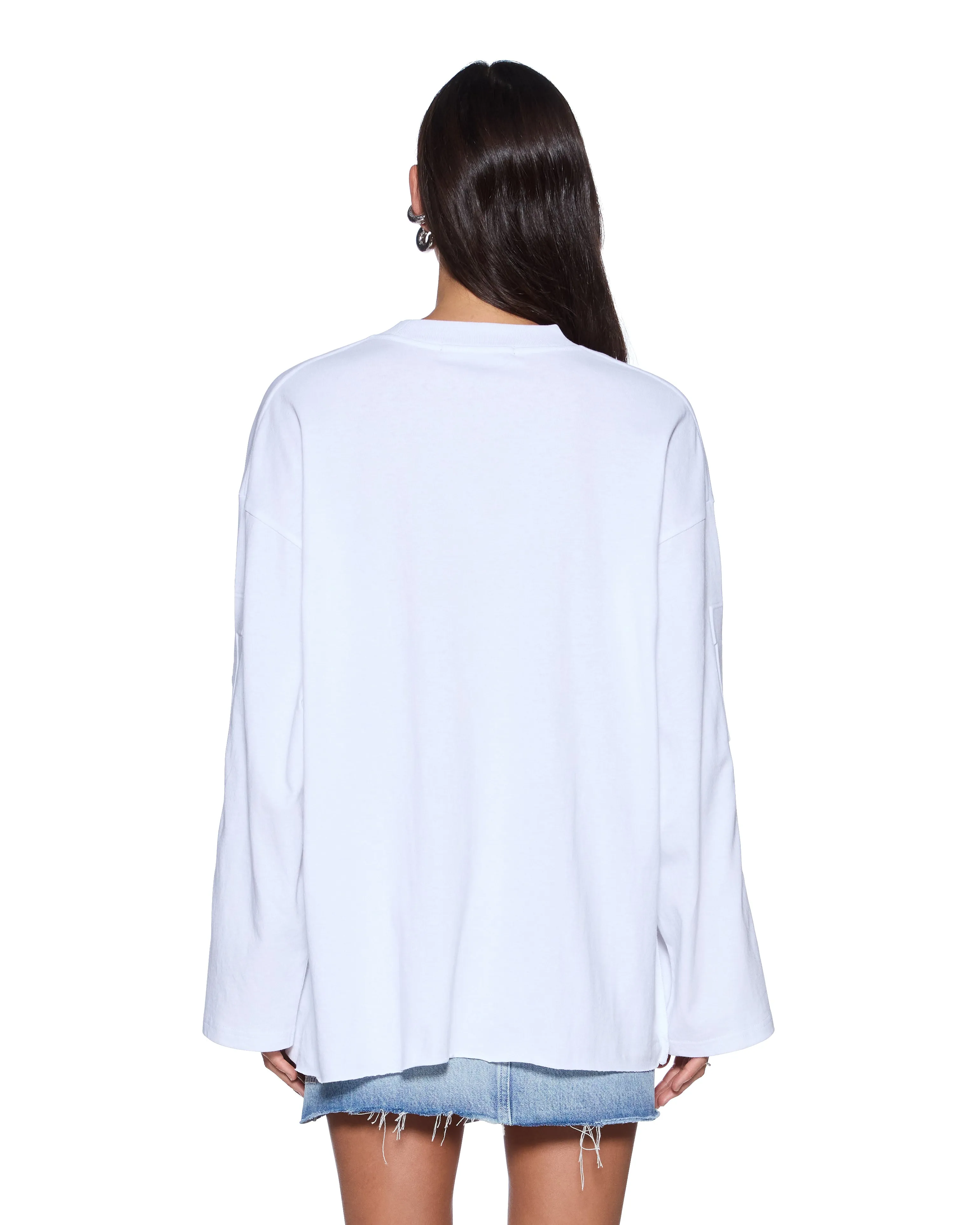 Ksubi | Sott Altar Boyfriend Ls Tee - White sold by Sisters & Co product image thumbnail 4