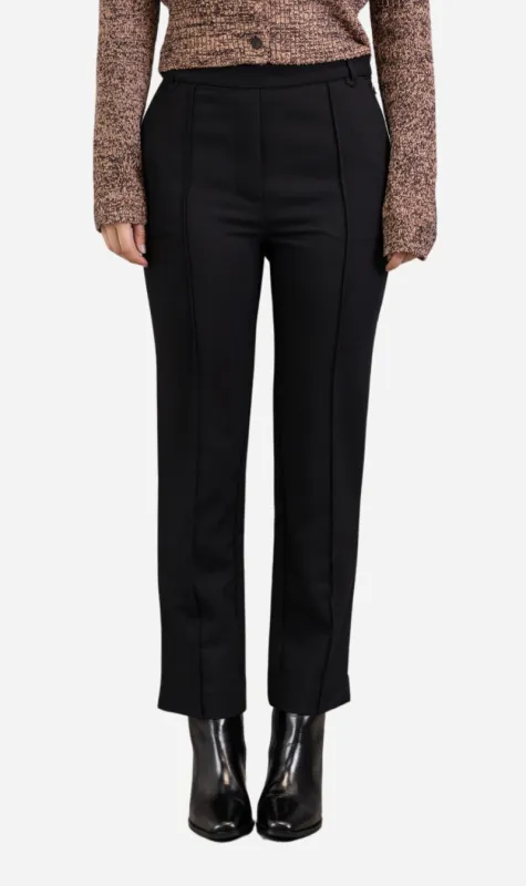 Camilla & Marc | Tala High Waist Slim Crop Pant - Black made by camilla & marc