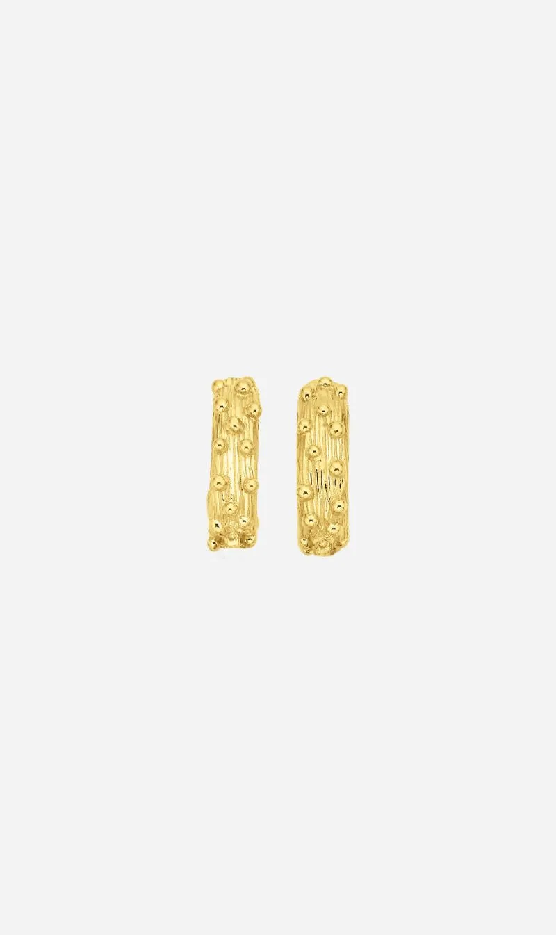 Zoe & Morgan | Lulu Hoop - Gold sold by Sisters & Co