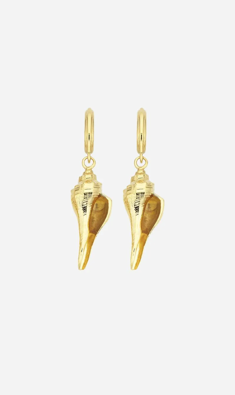 Zoe & Morgan | Kailani Earrings - Gold sold by Sisters & Co
