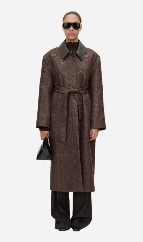 Camilla & Marc | Rennick Oversized Coat - Chocolate made by camilla & marc